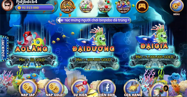 Tải Bắn Cá 3D Bắn Cá 3D - Game bắn cá tiên trên PC